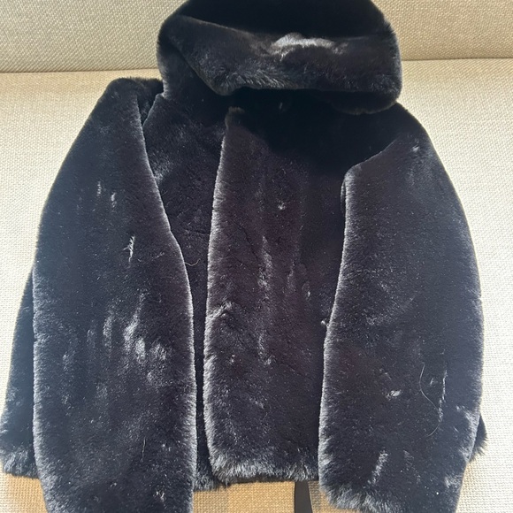 Sandra faux fur jacket - Picture 5 of 7